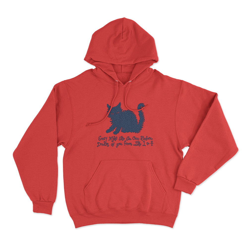 Bodega Cat Unisex Hoodie Red Bodega Cat Unisex Hoodie Red