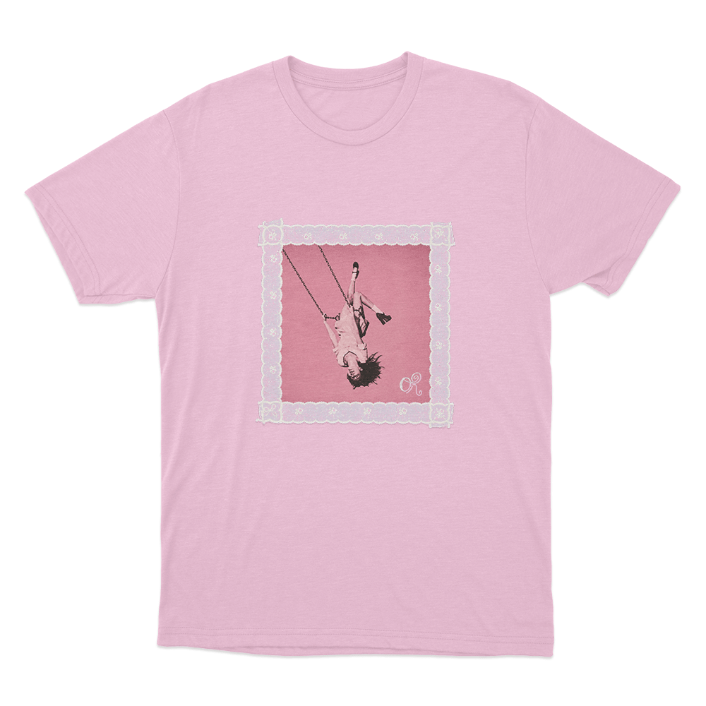 Lace Album Cover Unisex T Shirt Pink Lace Album Cover Unisex T Shirt Pink 1