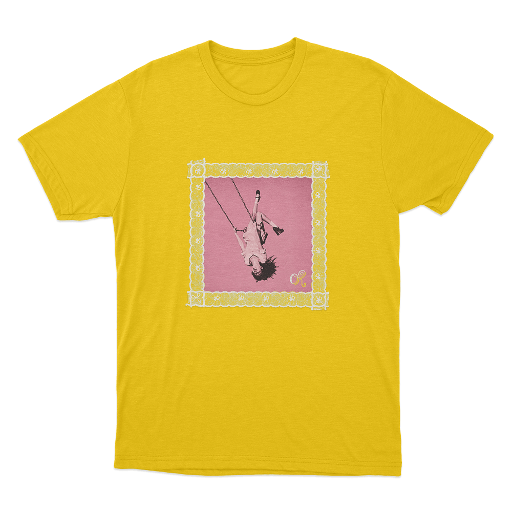 Lace Album Cover Unisex T Shirt Yellow Lace Album Cover Unisex T Shirt Yellow 1