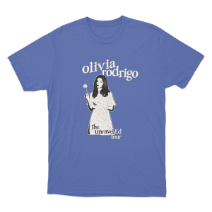 Unraveled Dandelion Tour Unisex T Shirt Blue 1